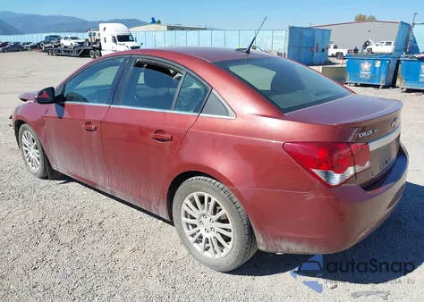 2012 Chevrolet Cruze Eco from USA, damaged, VIN 1G1PK5SC3C7209573